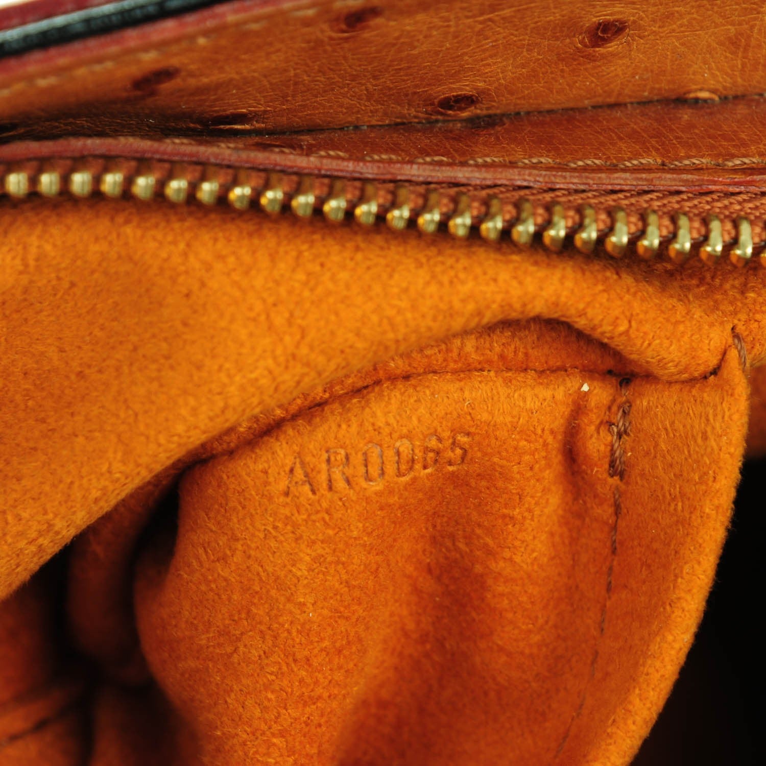 Louis Vuitton Monogram Ostrich Macha Waltz 7 of 8