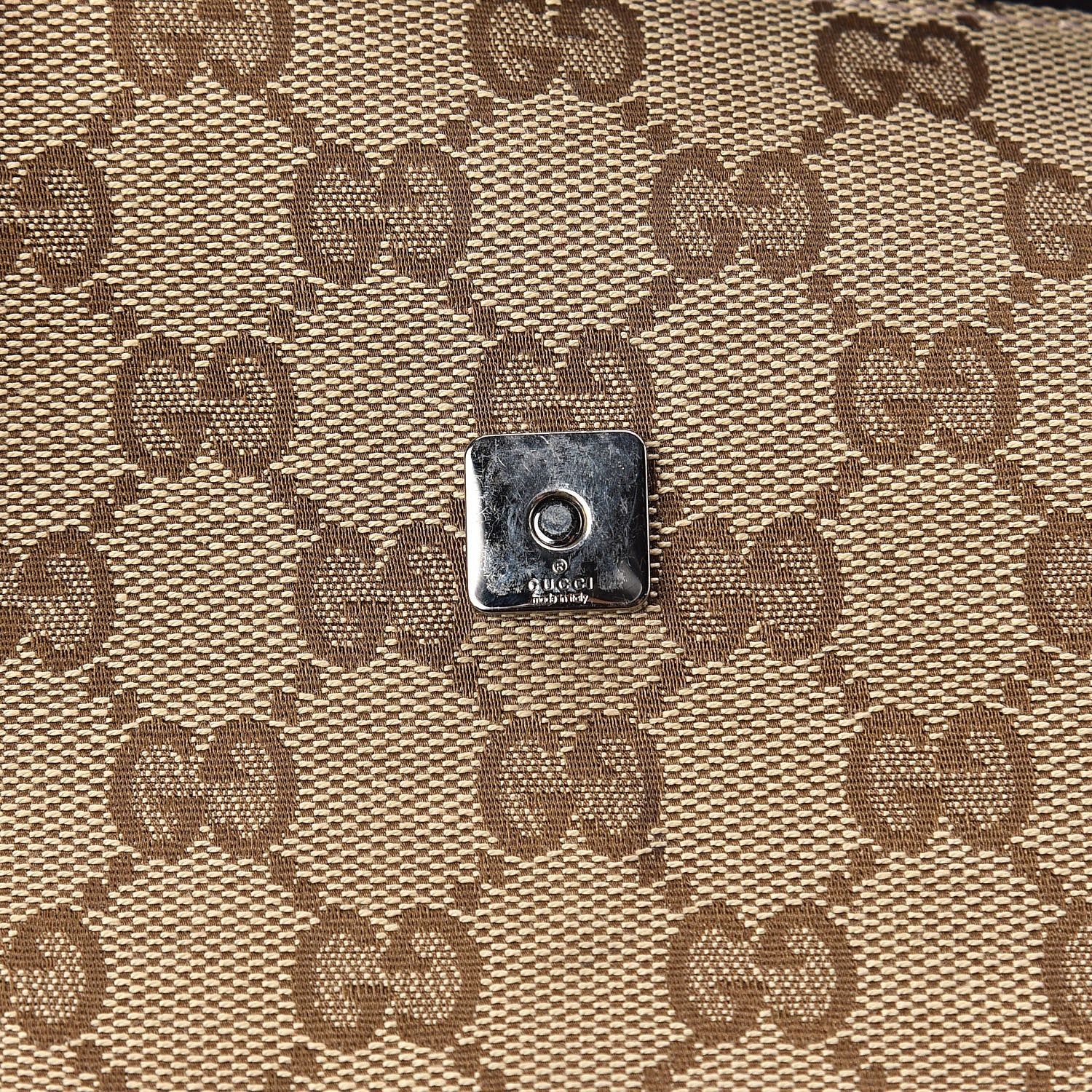 Gucci Monogram Signature Web Small Messenger Brown 15 of 15