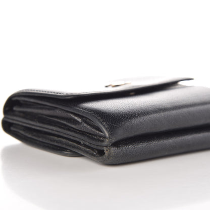 Chanel Goatskin Compact CC Wallet Black 10 of 18