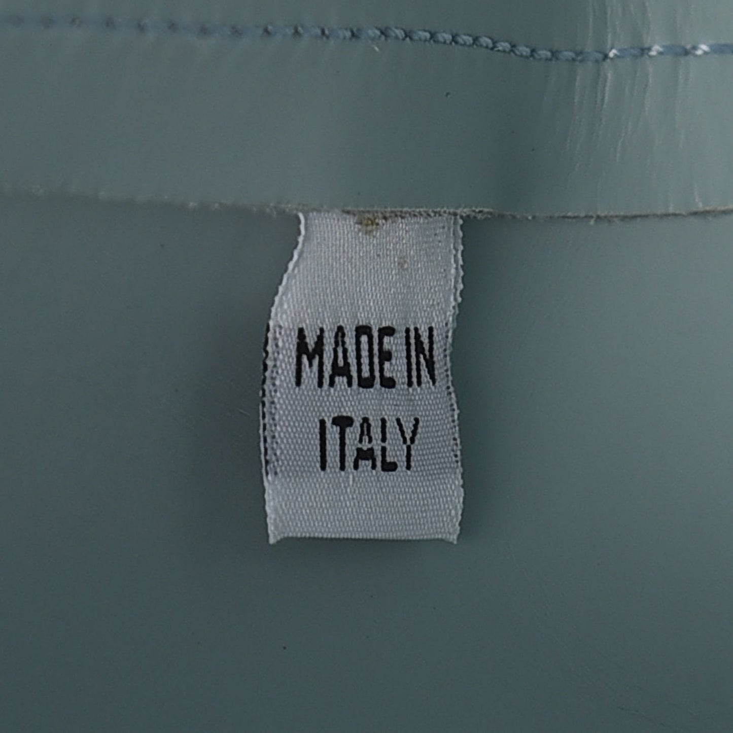 Calfskin Lady Bag Grey Blue