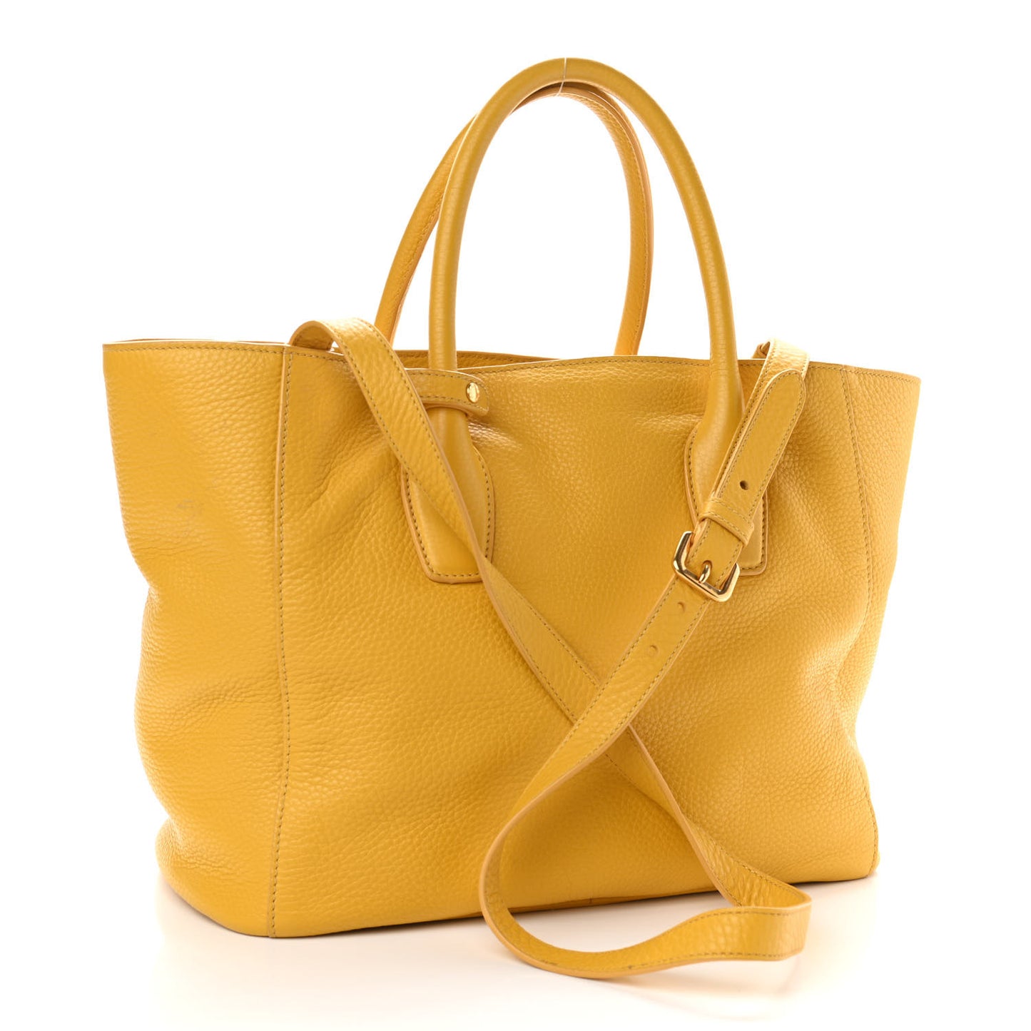 Vitello Daino Tote Mimosa