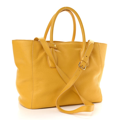 Prada Vitello Daino Tote Mimosa 3 of 15