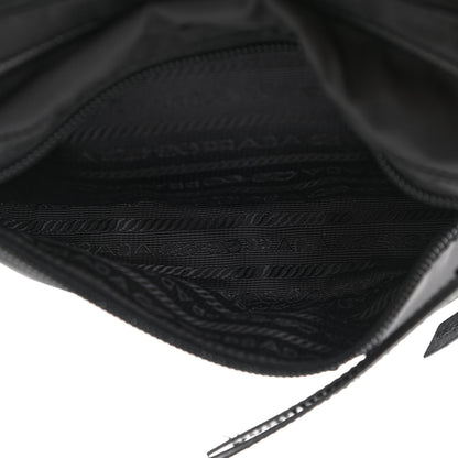 Prada Tessuto Nylon Saffiano Belt Bag Black 6 of 13