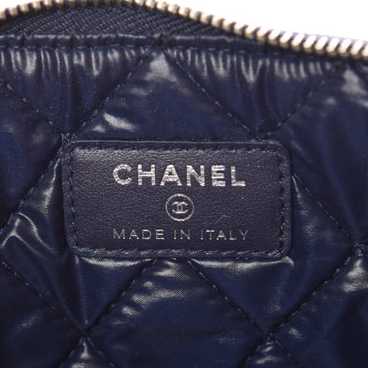 Chanel Caviar Quilted Small Pouch Navy 8 of 10