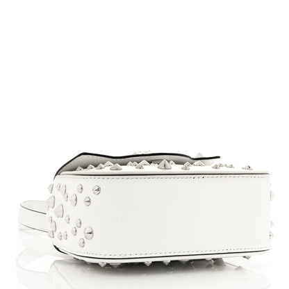 Versace Grained Calfskin Spiked Mini La Medusa Bag White 4 of 8