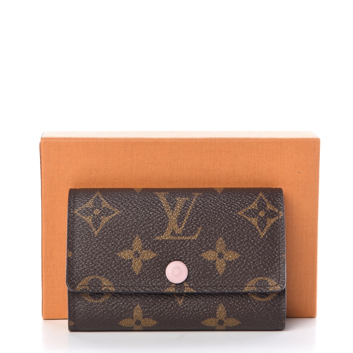 Monogram Multicles 6 Key Holder Rose Ballerine