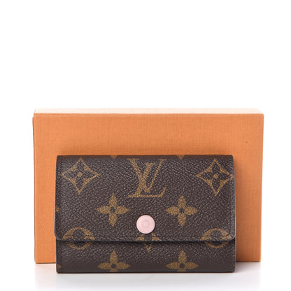 Louis Vuitton Monogram Multicles 6 Key Holder Rose Ballerine 9 of 9