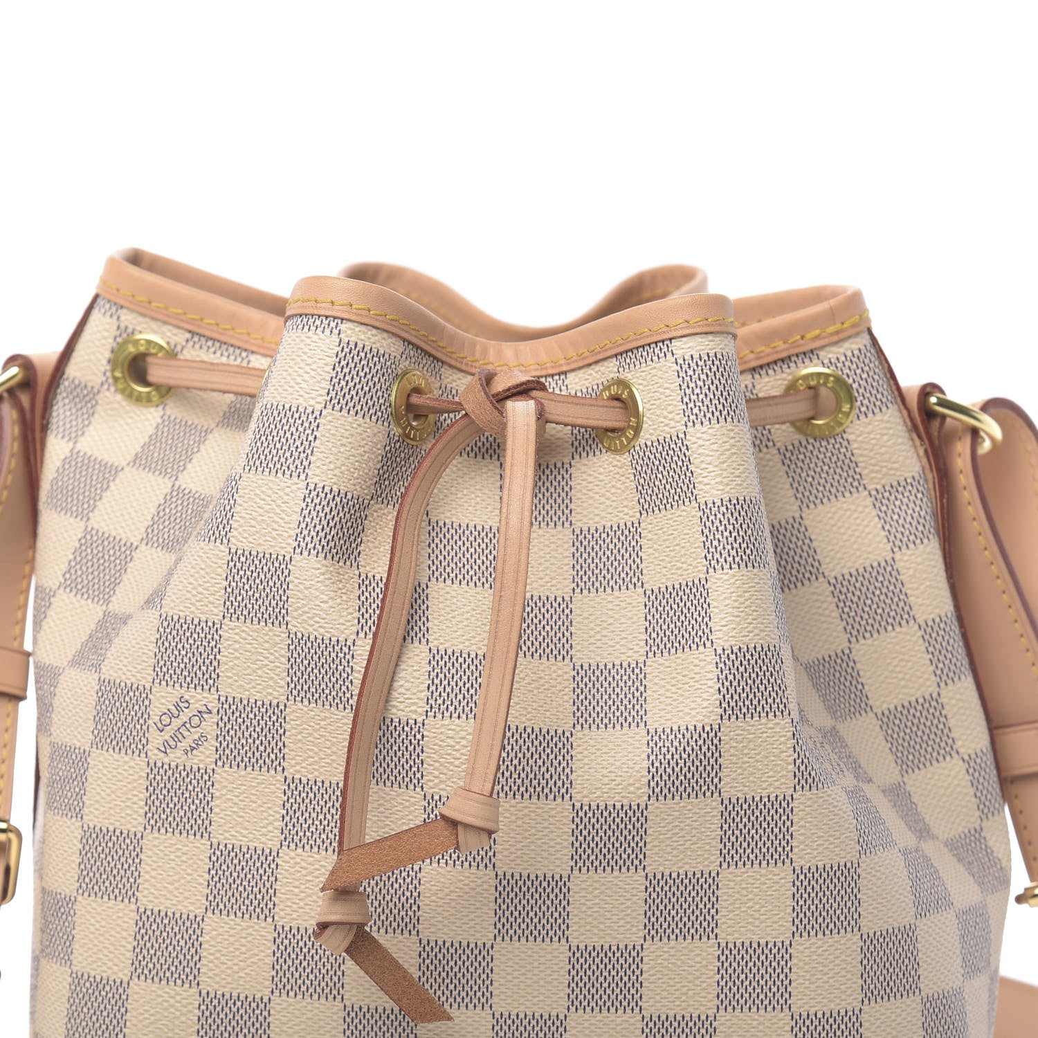 Louis Vuitton Damier Azur Noe BB 8 of 10