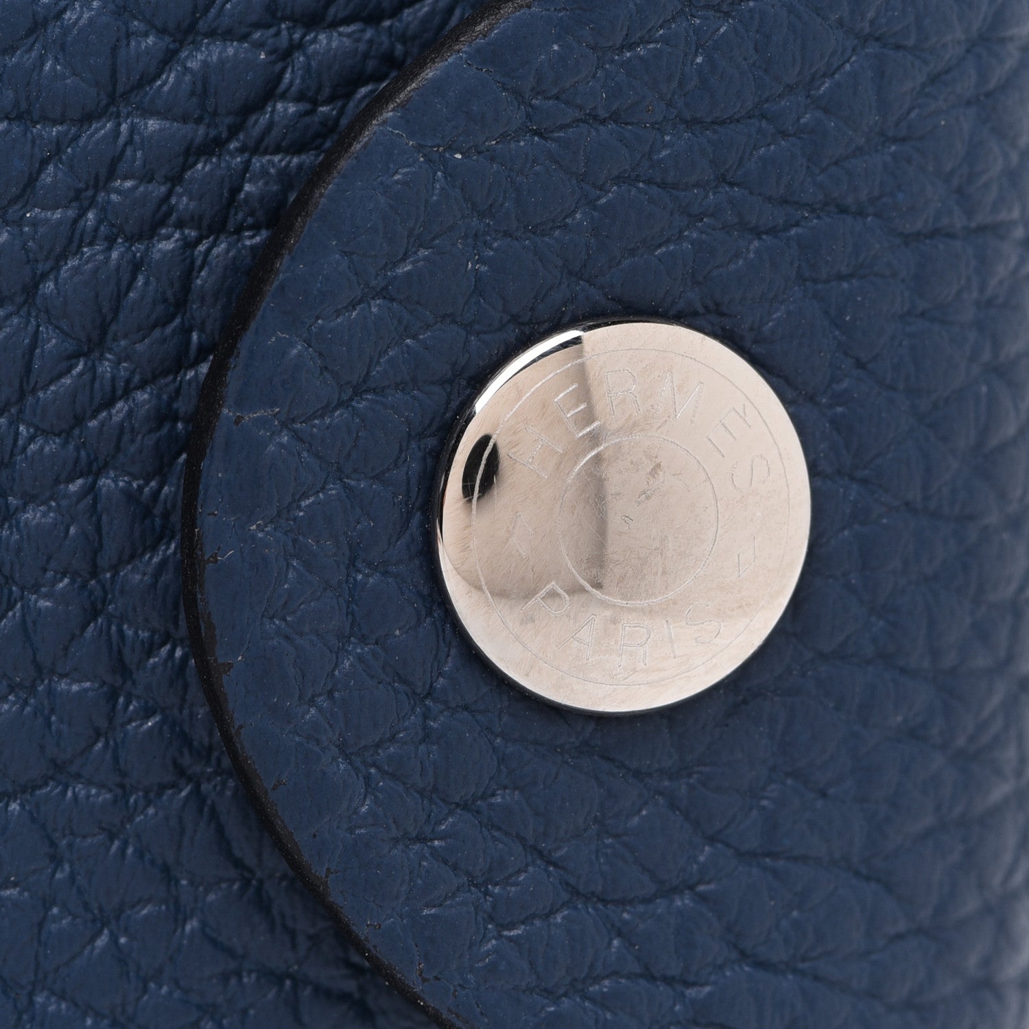 Hermes Togo Ulysse PM Notebook Cover Bleu de Prusse 8 of 9