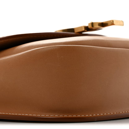 Saint Laurent Smooth Calfskin Cotton Canvas Small Kaia Satchel Natural Beige 8 of 12