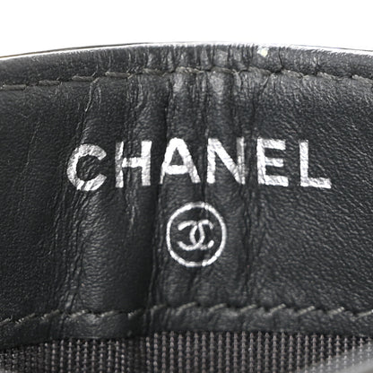 Chanel Patent Quilted Card Holder Dark Grey 6 of 11
