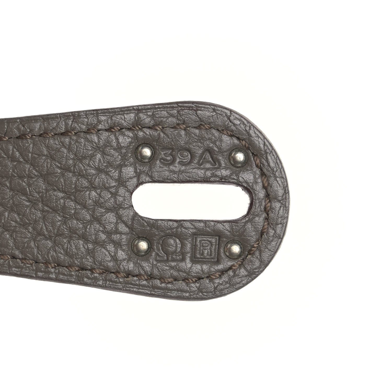 Hermes Taurillon Clemence Lindy 26 Etain 7 of 13