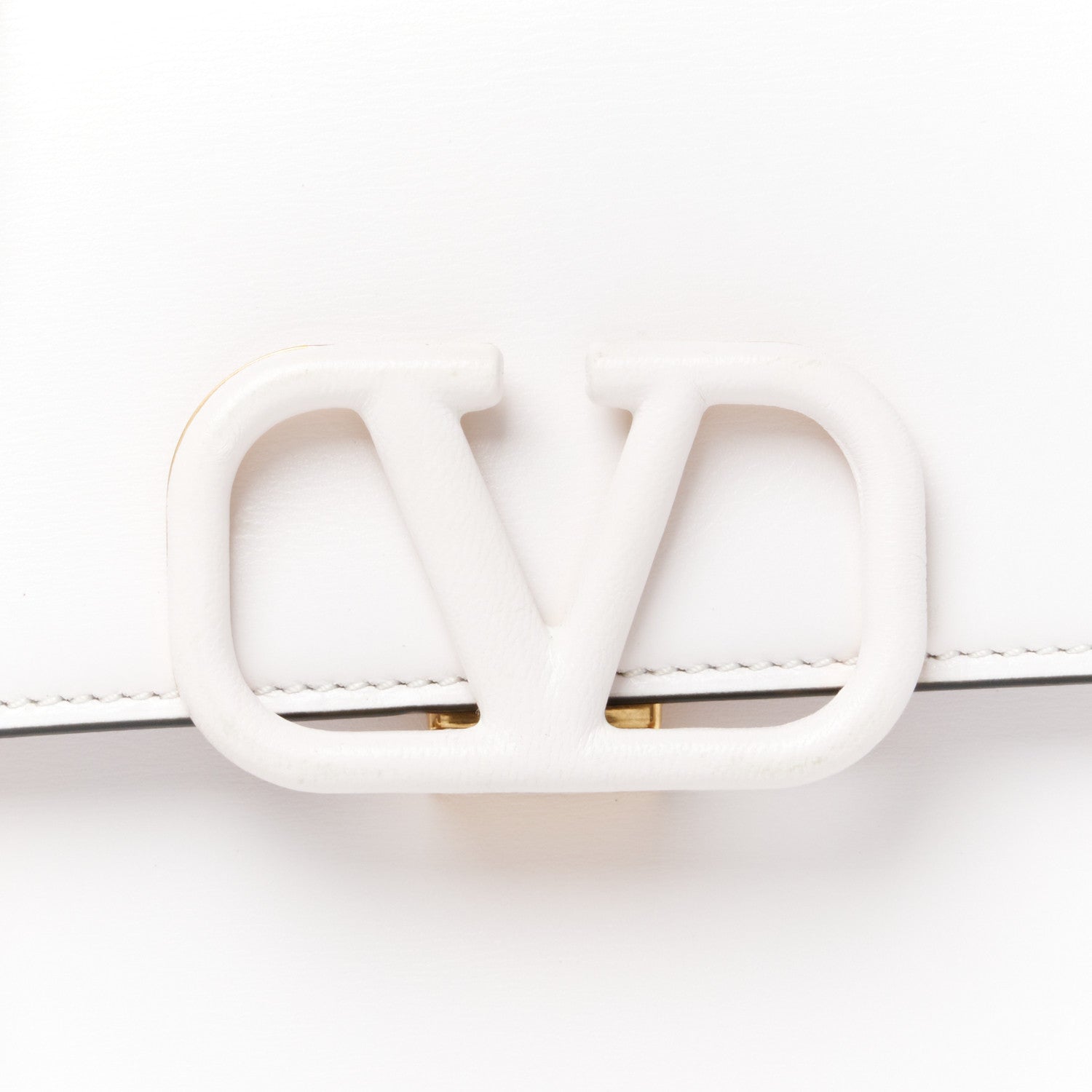 Valentino Garavani Smooth Calfskin Small VSling Shoulder Bag White 9 of 11