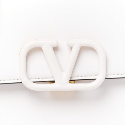 Valentino Garavani Smooth Calfskin Small VSling Shoulder Bag White 9 of 11