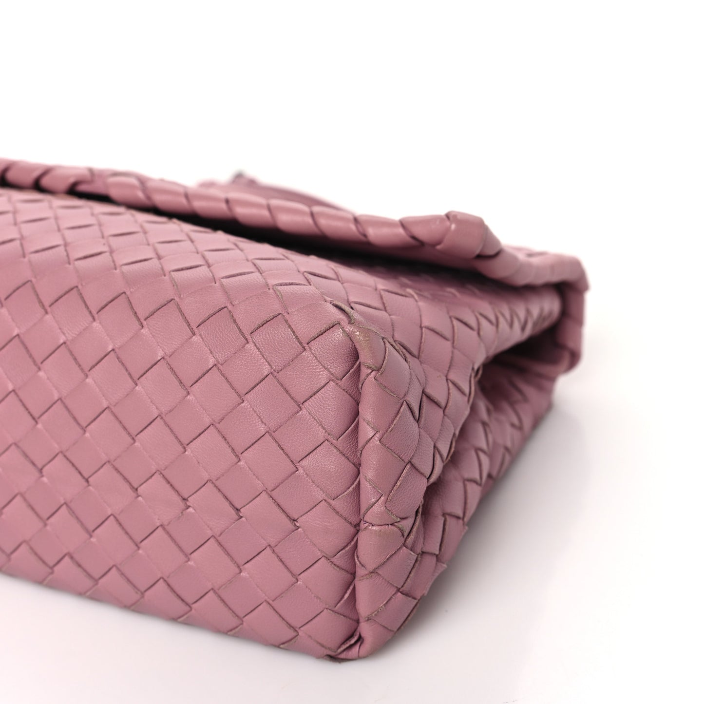 Nappa Intrecciato Small Olimpia Shoulder Bag Watteau