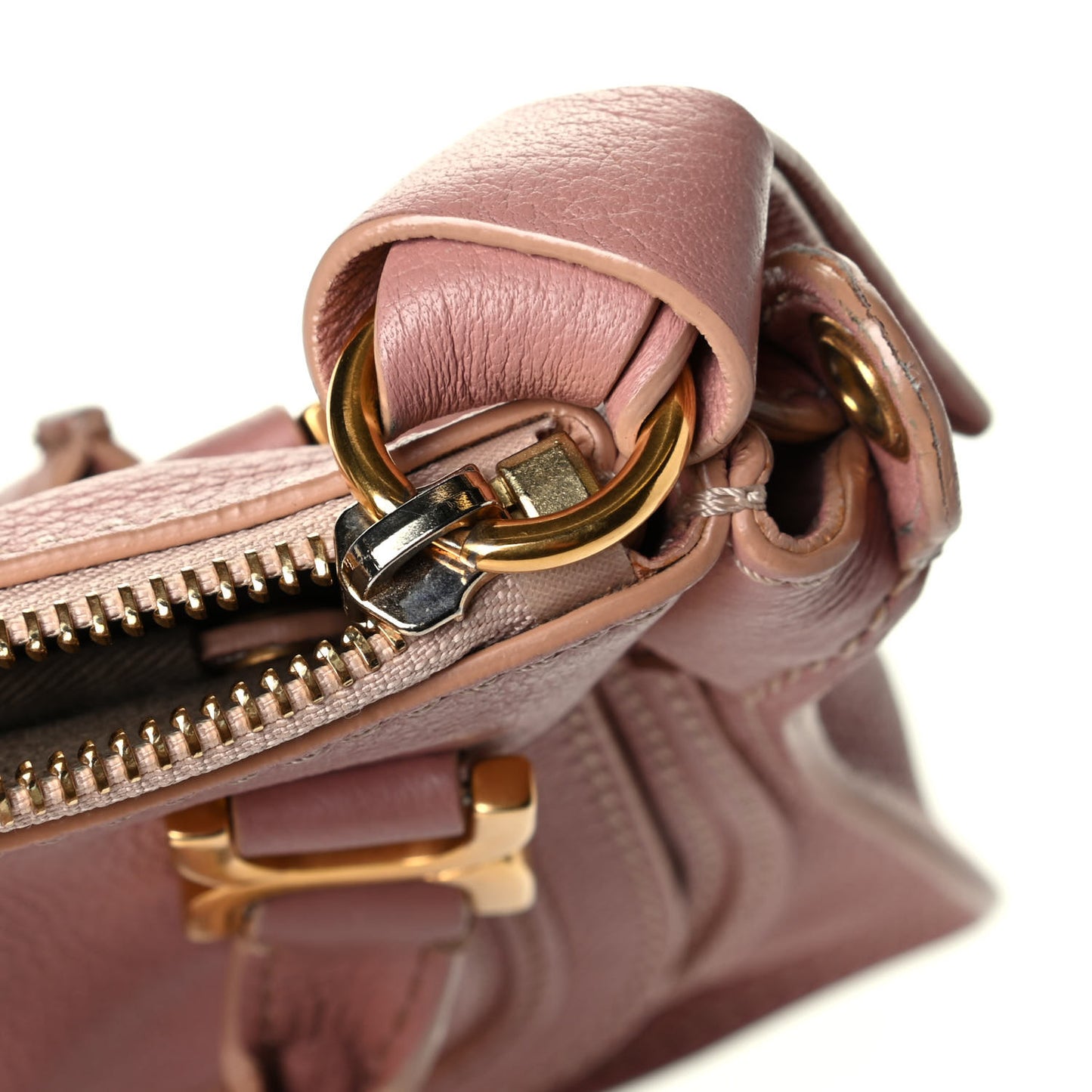 Calfskin Mini Marcie Satchel Waterlily