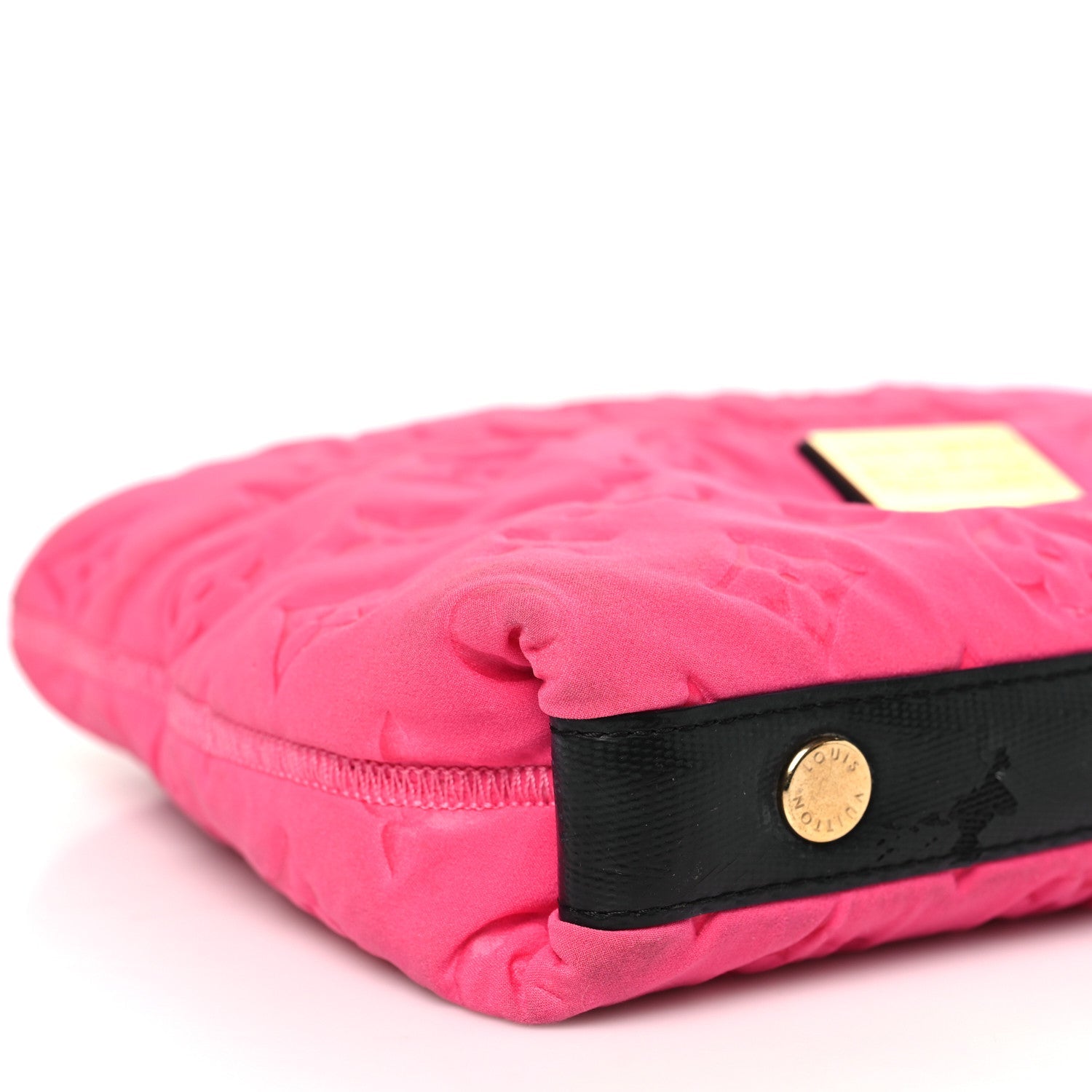 Louis Vuitton Monogram Scuba Clutch Pochette Fuchsia 8 of 12