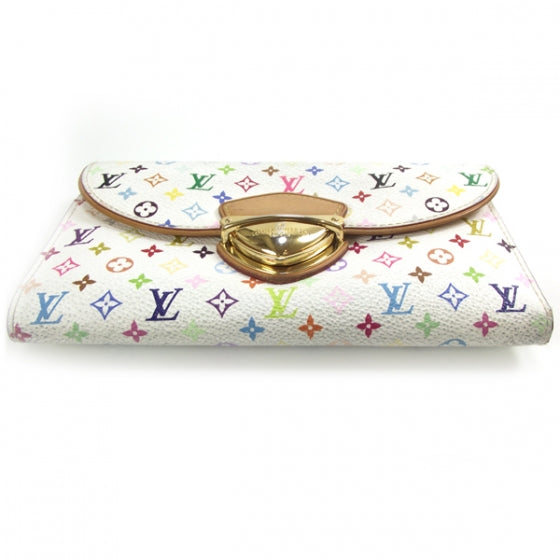 Louis Vuitton Monogram Multicolor Eugenie Wallet White 3 of 8