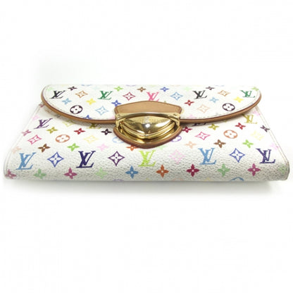 Louis Vuitton Monogram Multicolor Eugenie Wallet White 3 of 8