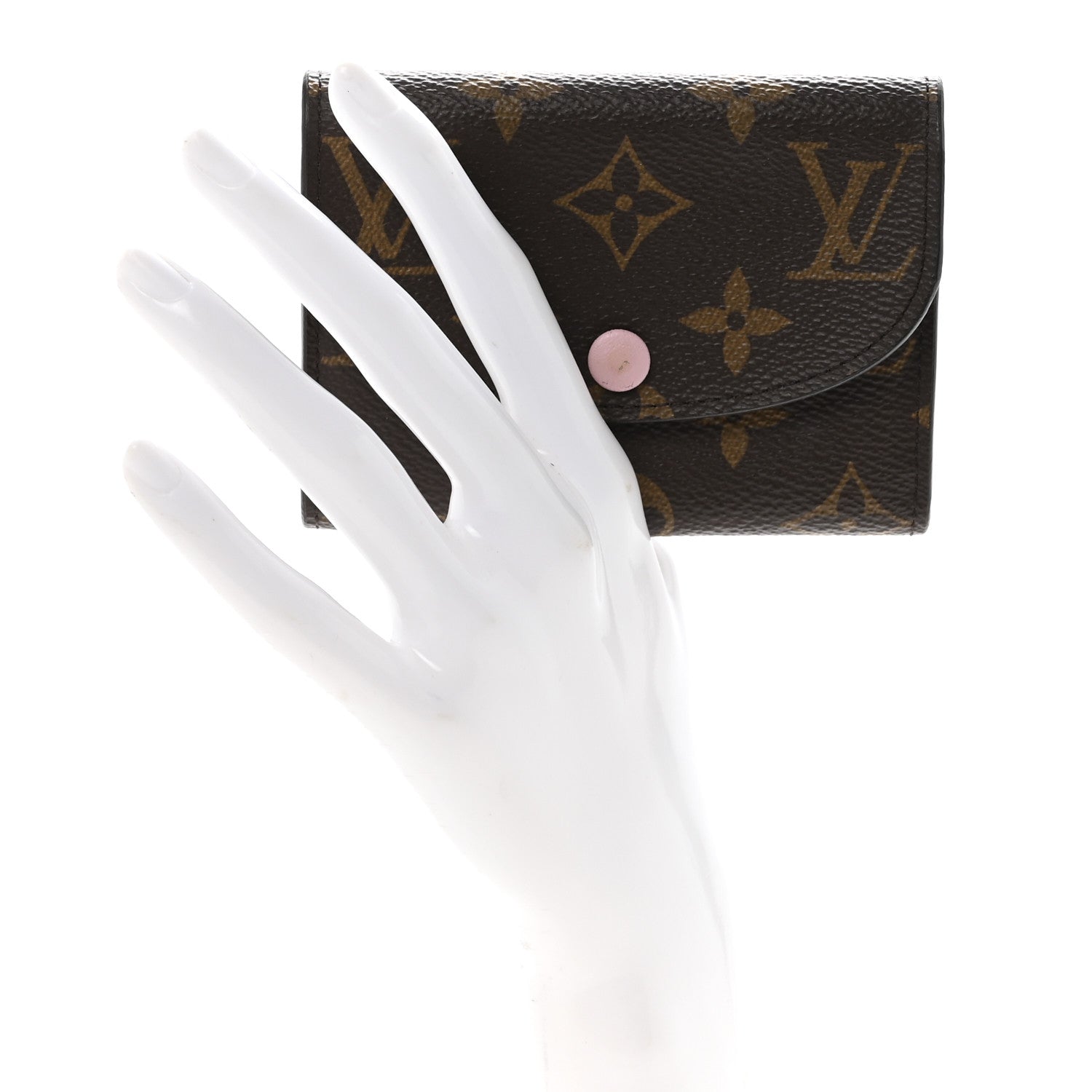 Louis Vuitton Monogram Rosalie Coin Purse Rose Ballerine 2 of 7