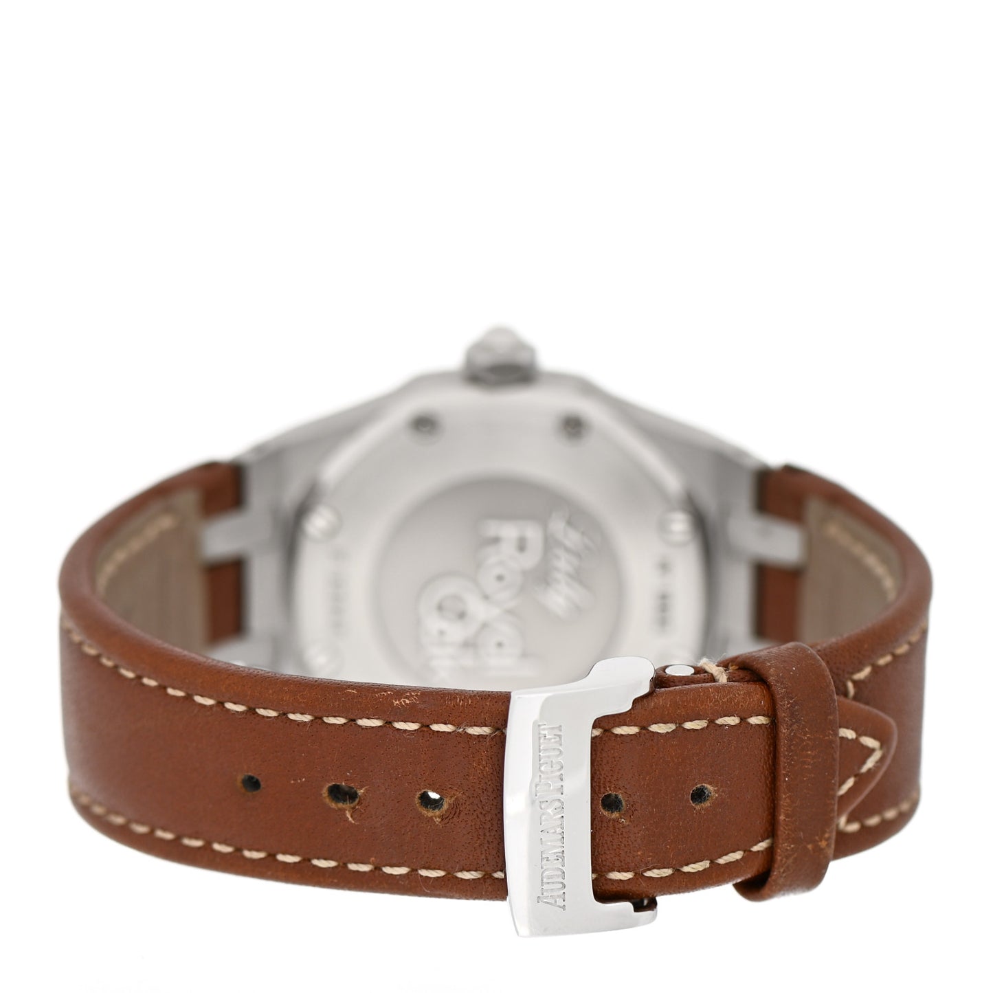 Stainless Steel Calfskin 33mm Royal Oak Lady Quartz Watch 67600ST.OO.D080VS.01