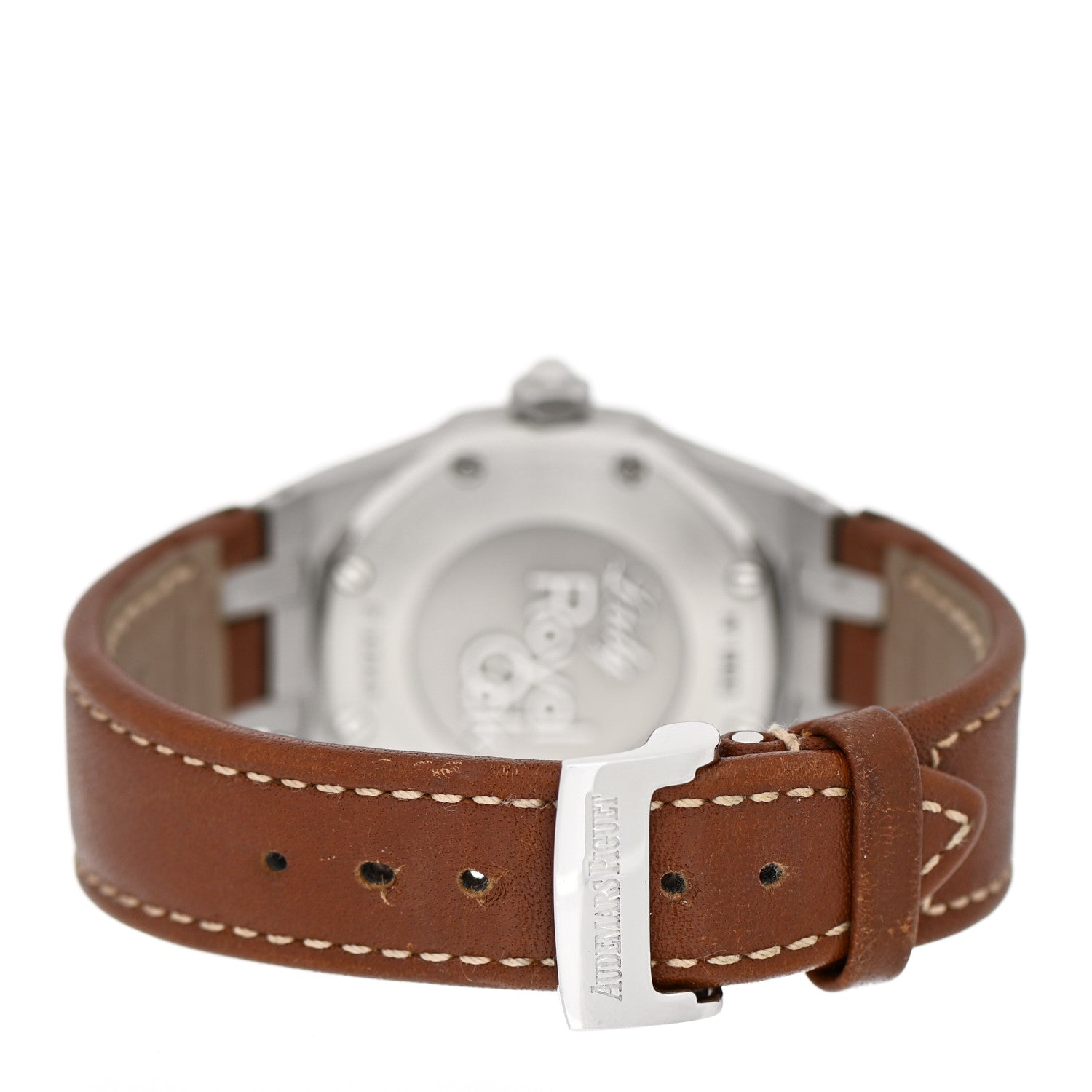 Audemars Piguet Stainless Steel Calfskin 33mm Royal Oak Lady Quartz Watch 67600ST.OO.D080VS.01 3 of 4