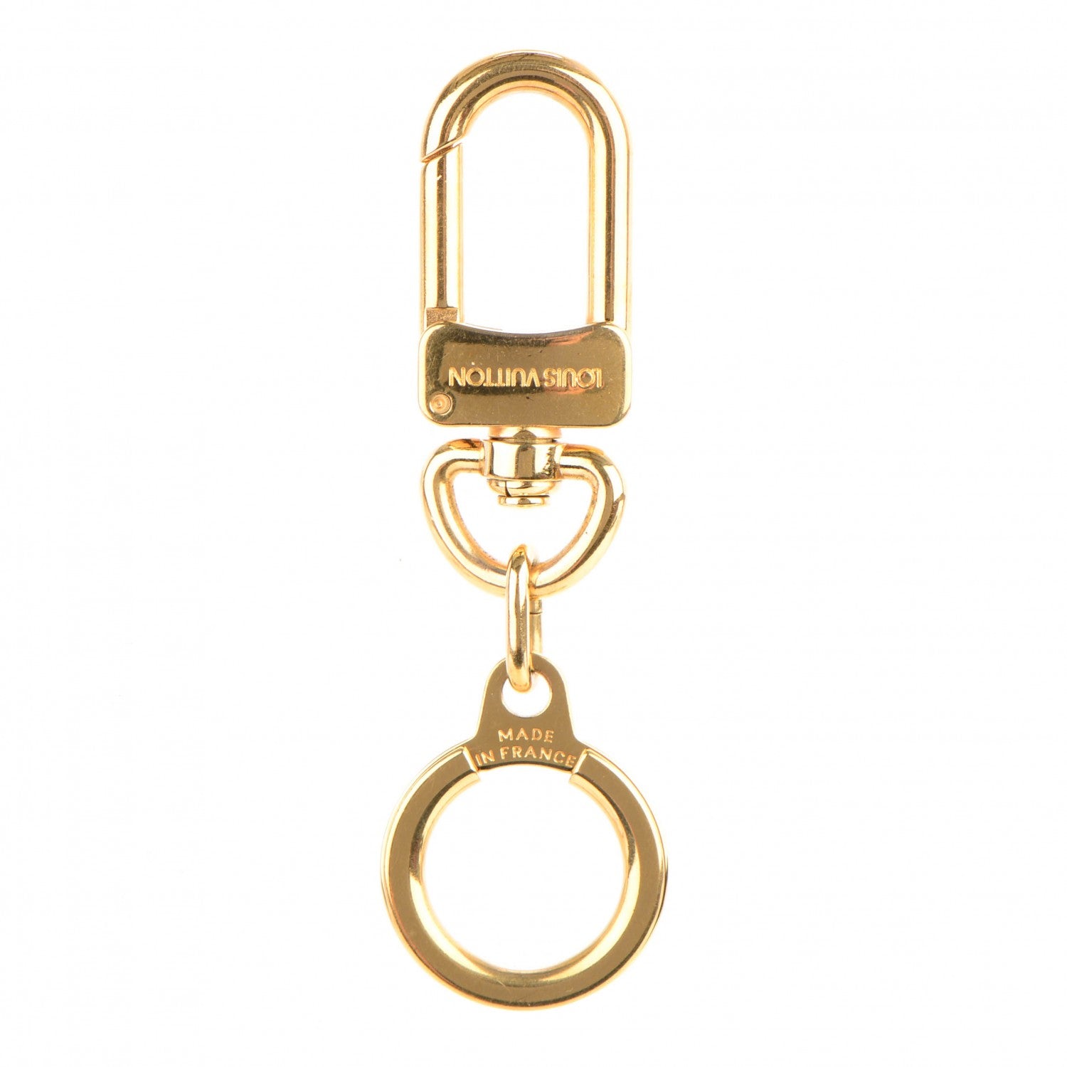 Louis Vuitton Pochette Extender Key Ring Gold 1 of 2