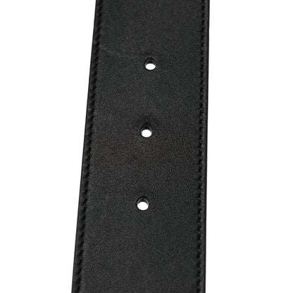 Gucci Calfskin Crystal Double G 40mm Belt 85 34 Black 3 of 5