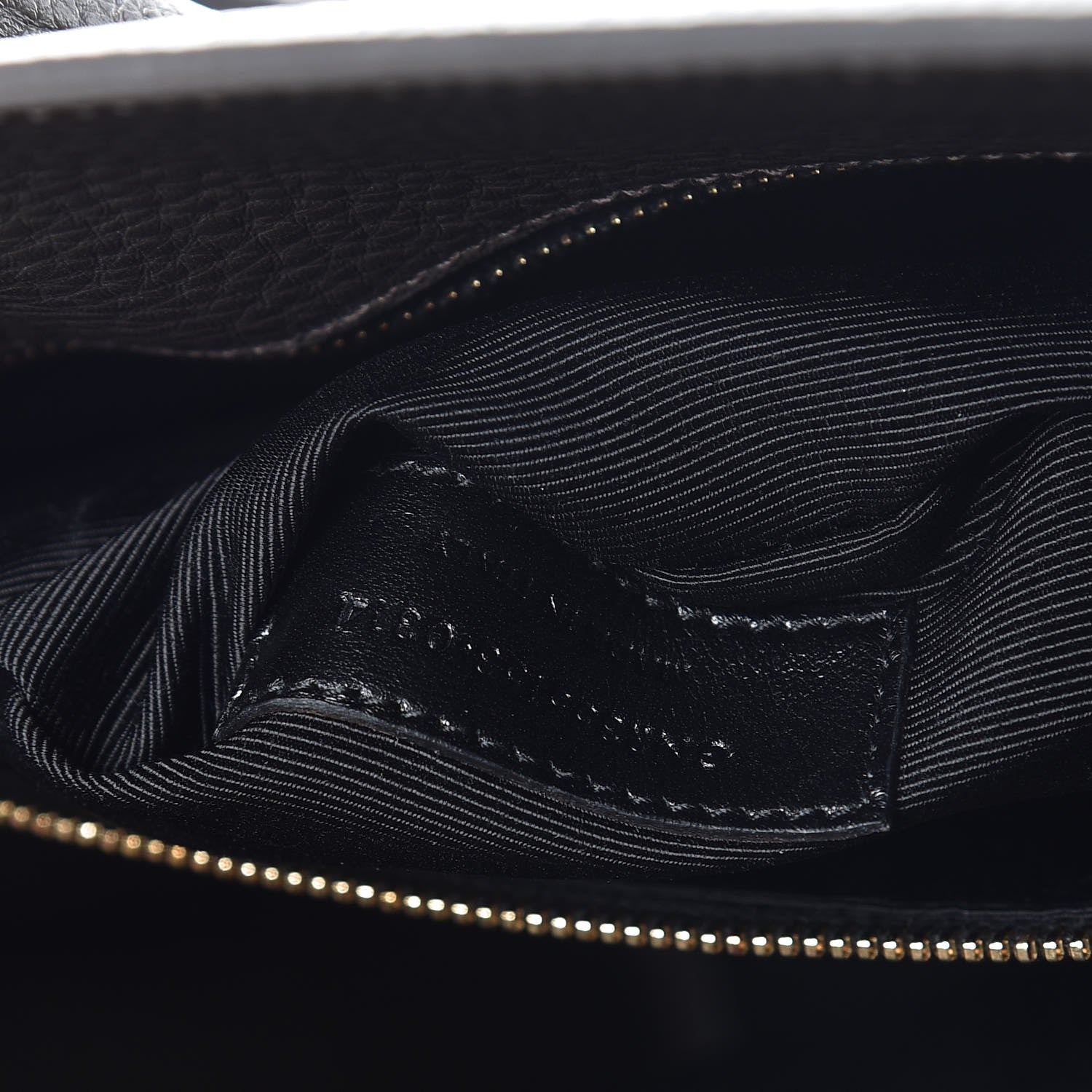 Saint Laurent Grained Calfskin Small Sac De Jour Dark Anthracite 8 of 8
