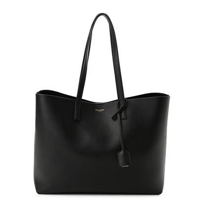 Saint Laurent Calfskin Large Shopping Tote Black 3 of 11