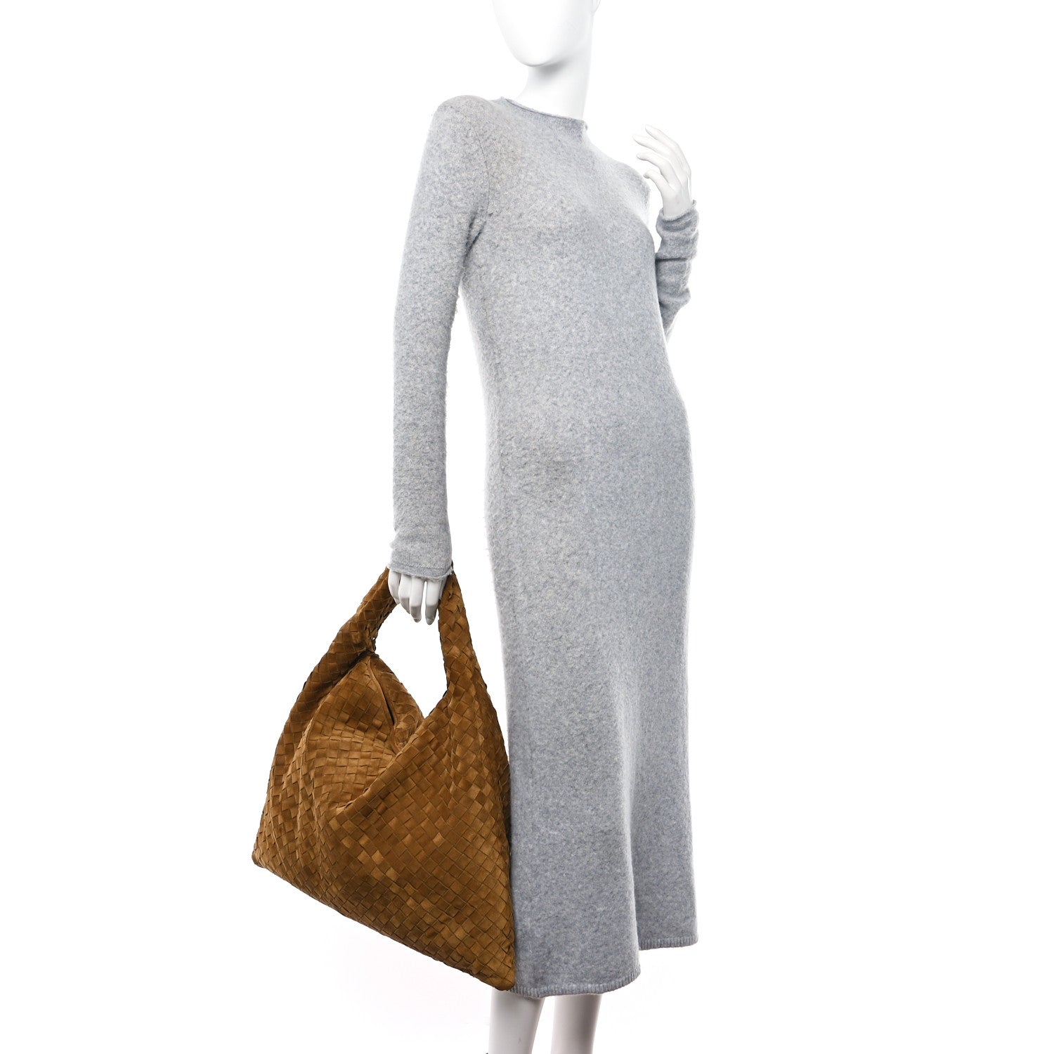 Bottega Veneta Suede Intrecciato Large Hop Acorn 2 of 9