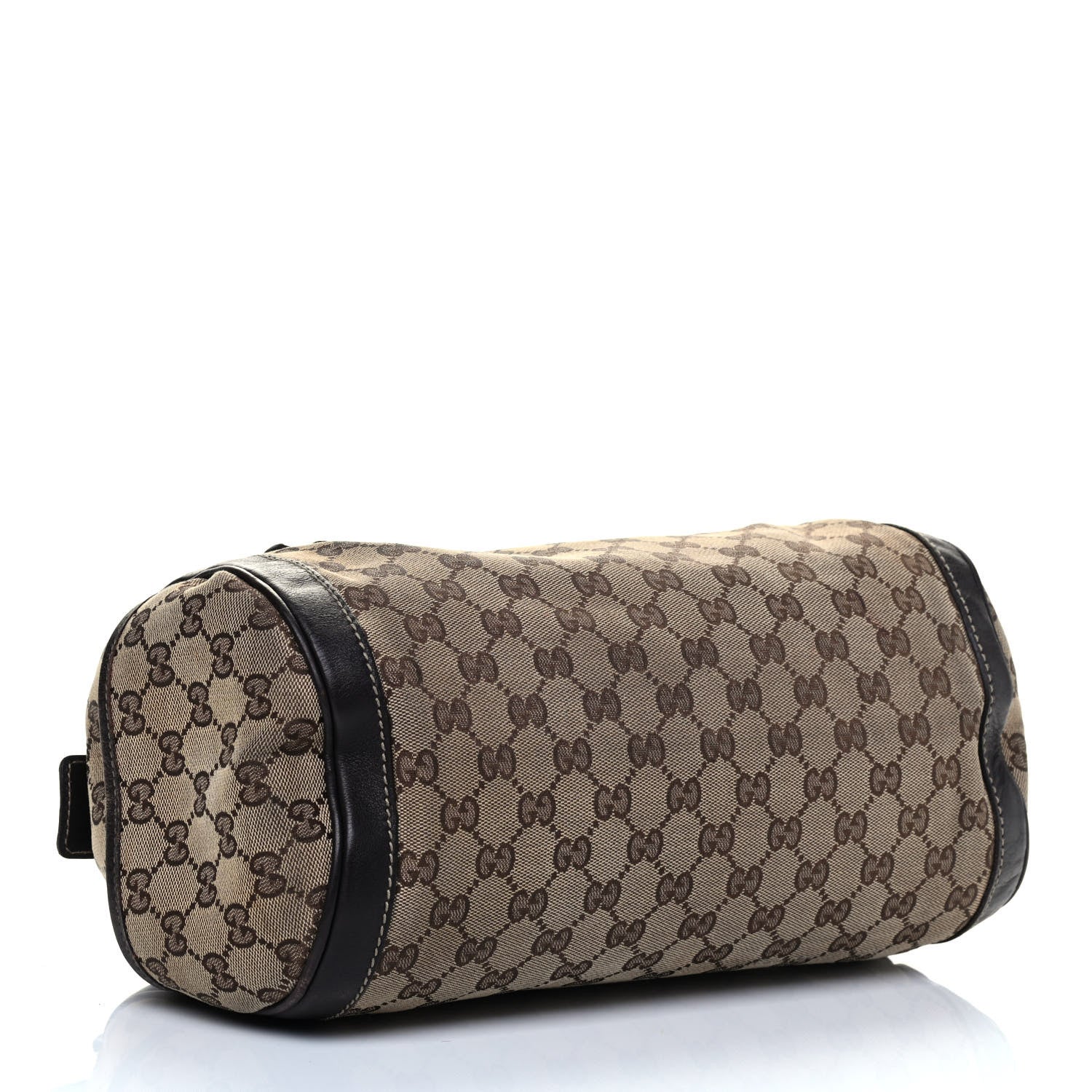 Gucci Monogram Trophy Satchel Ebony 4 of 5