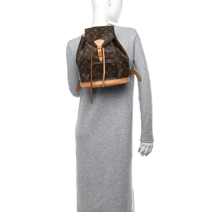 Louis Vuitton Monogram Montsouris MM Backpack 2 of 11