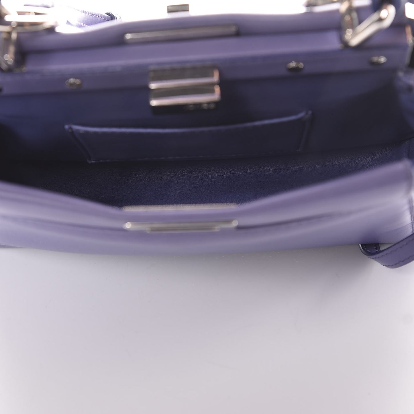 Nappa Mini Peekaboo Iconic Satchel Viola Cassis