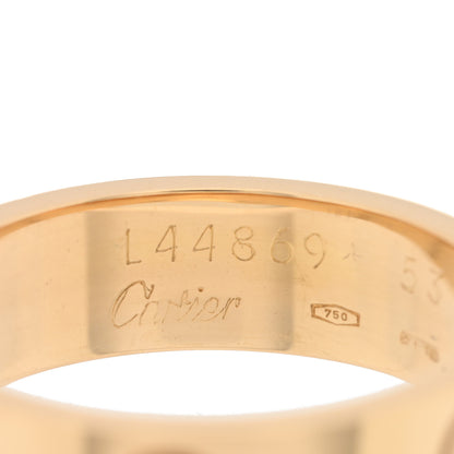 Cartier 18K Yellow Gold 5.5mm LOVE Ring 53 6.25 4 of 4