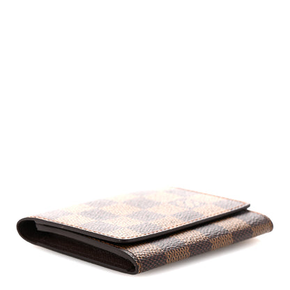Louis Vuitton Damier Ebene Business Card Holder 4 of 9