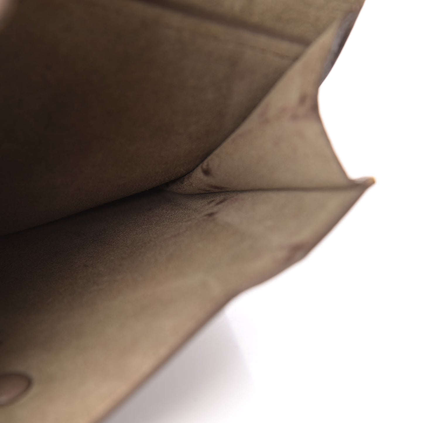 Crisped Calfskin Medium Tie Knot Tote Taupe