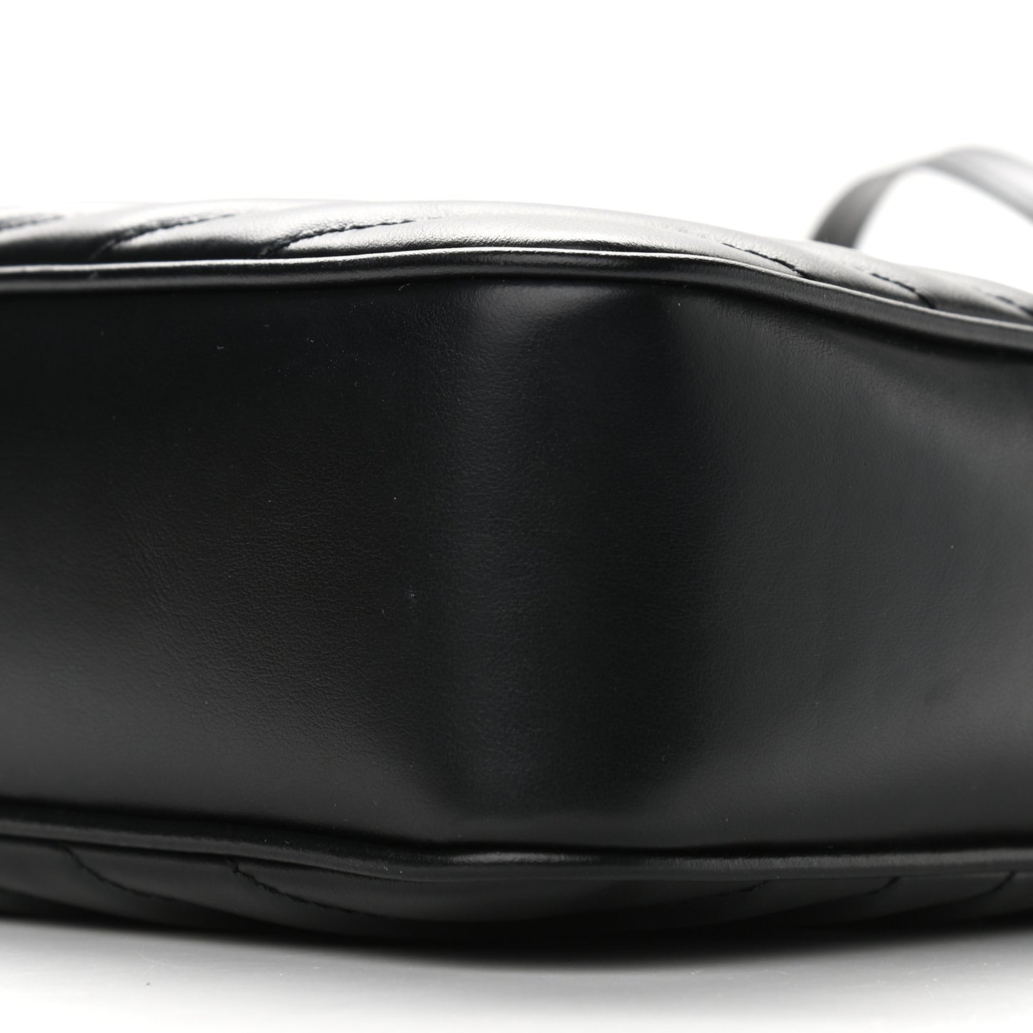 Calfskin Matelasse Monogram Lou Camera Bag Black