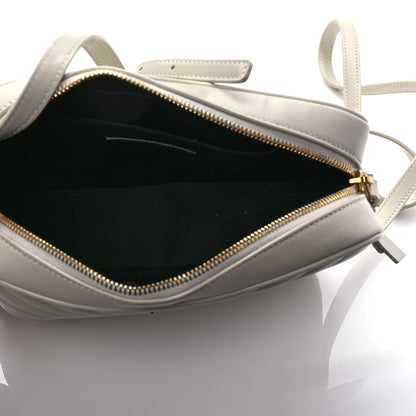 Saint Laurent Calfskin Matelasse Monogram Lou Camera Bag Crema Soft 5 of 8