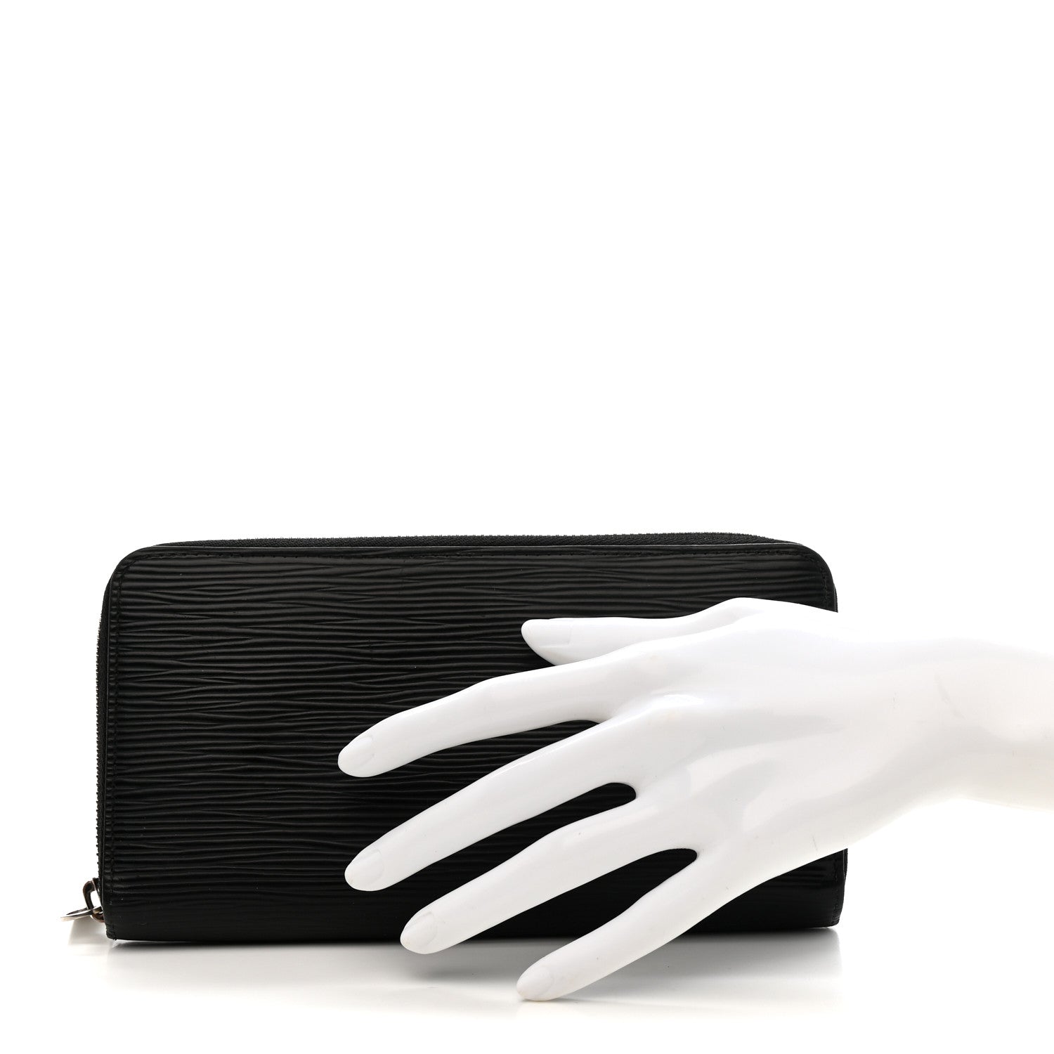 Louis Vuitton Epi Zippy Wallet Black 2 of 7