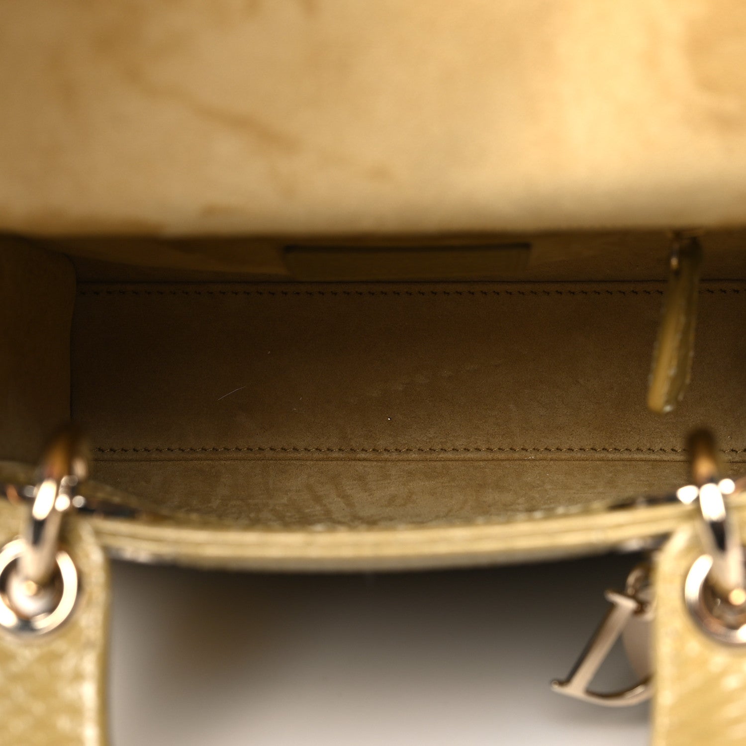 Christian Dior Snakeskin Mini Lady Dior Beige 4 of 11