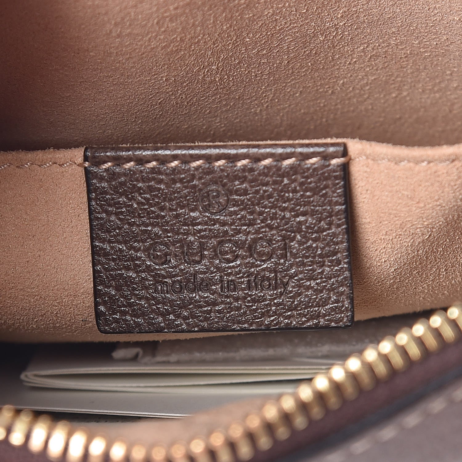 Gucci GG Supreme Monogram Web Mini Ophidia Shoulder Bag Brown 6 of 12
