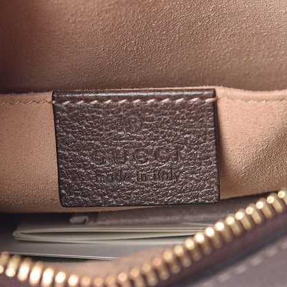 Gucci GG Supreme Monogram Web Mini Ophidia Shoulder Bag Brown 6 of 12