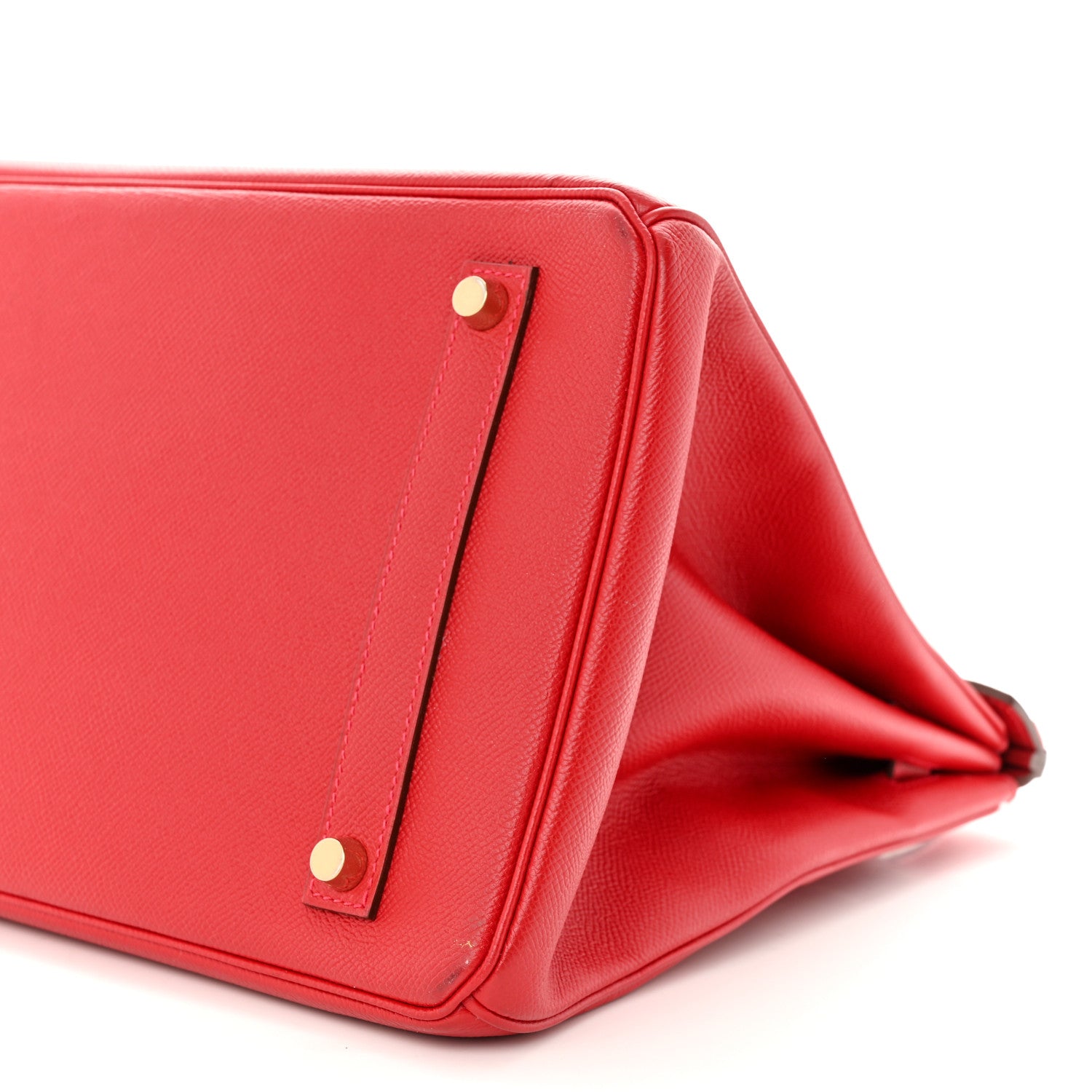 Hermes Epsom Birkin 35 Rouge Casaque 10 of 12