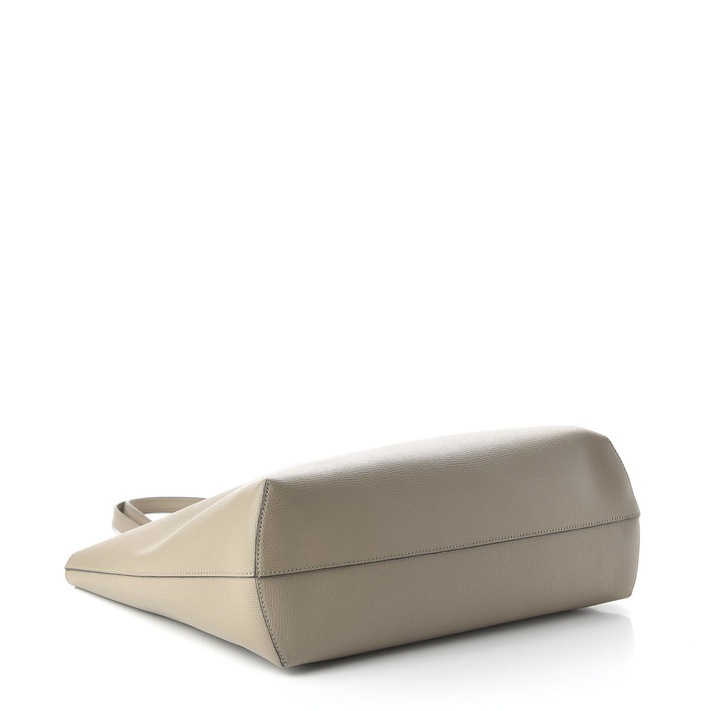 Vitello Vienna Enamel F is Fendi Shopping Tote Tortora Taupe