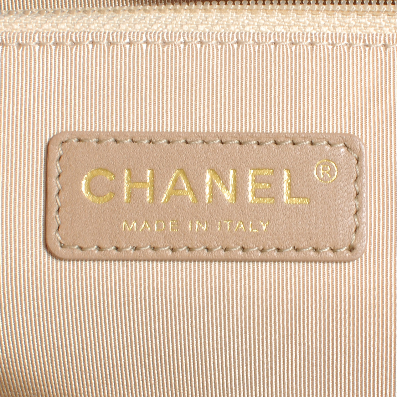 Chanel Calfskin Chevron Gabrielle Tote Black 7 of 8