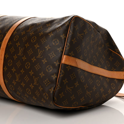 Louis Vuitton Monogram Keepall Bandouliere 60 9 of 14