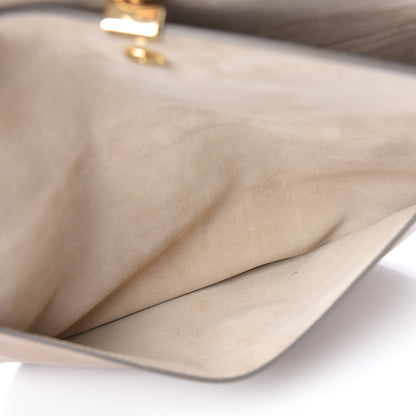 Chloe Calfskin Georgia Crossbody Bag Chestnut Cream 8 of 16