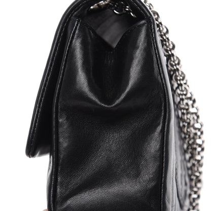 Chanel Lambskin Vertical Quilted Medium Single Flap Black 11 of 17