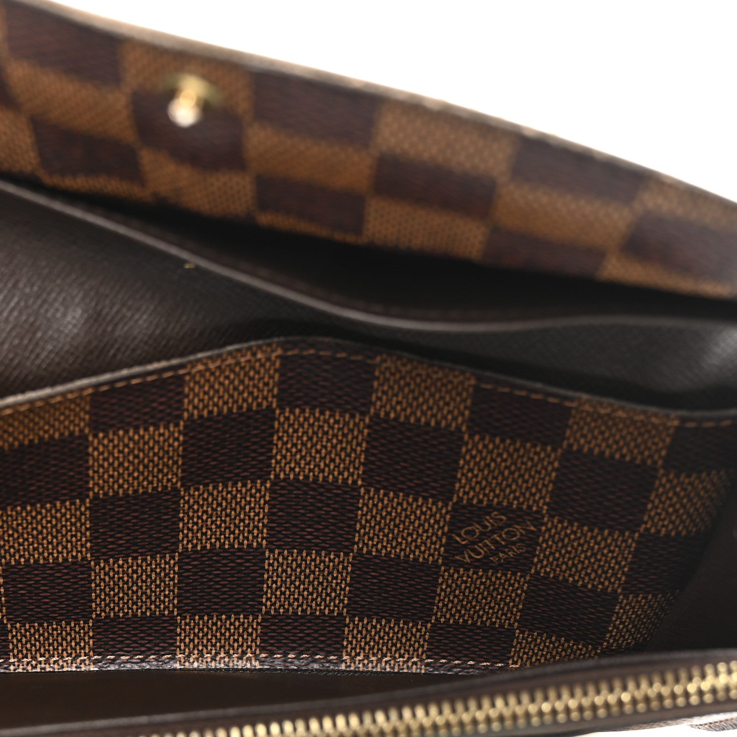 Louis Vuitton Damier Ebene Emilie Wallet 5 of 9